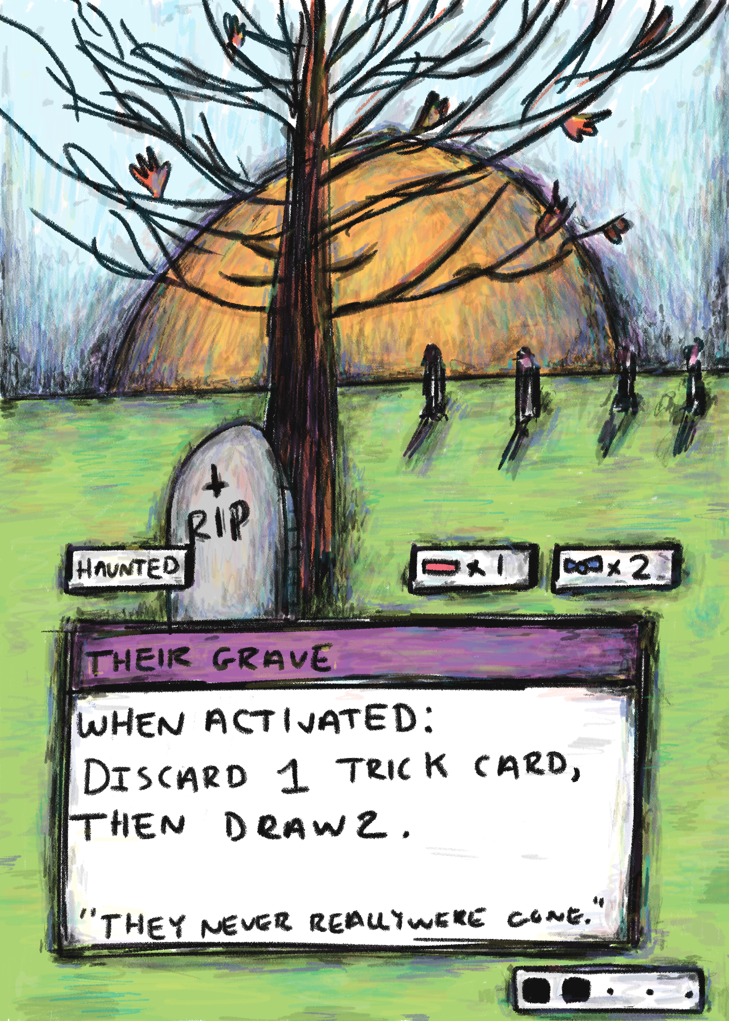 A card from my new trading card game