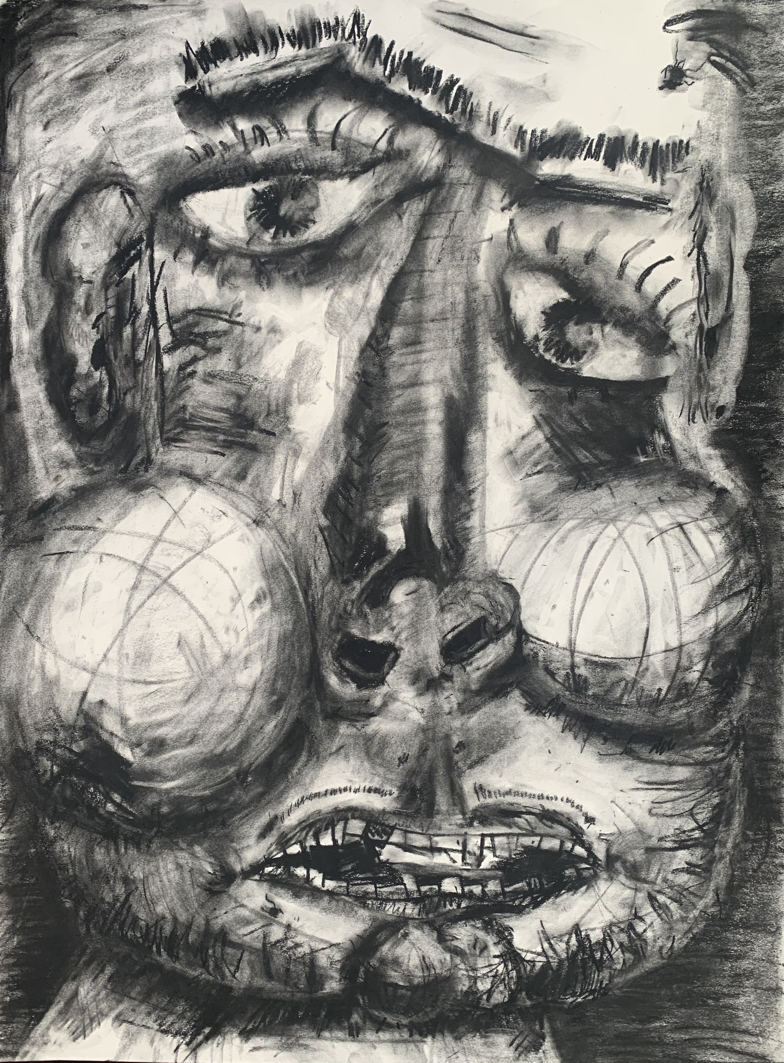 A drawing of a man from the series today's man