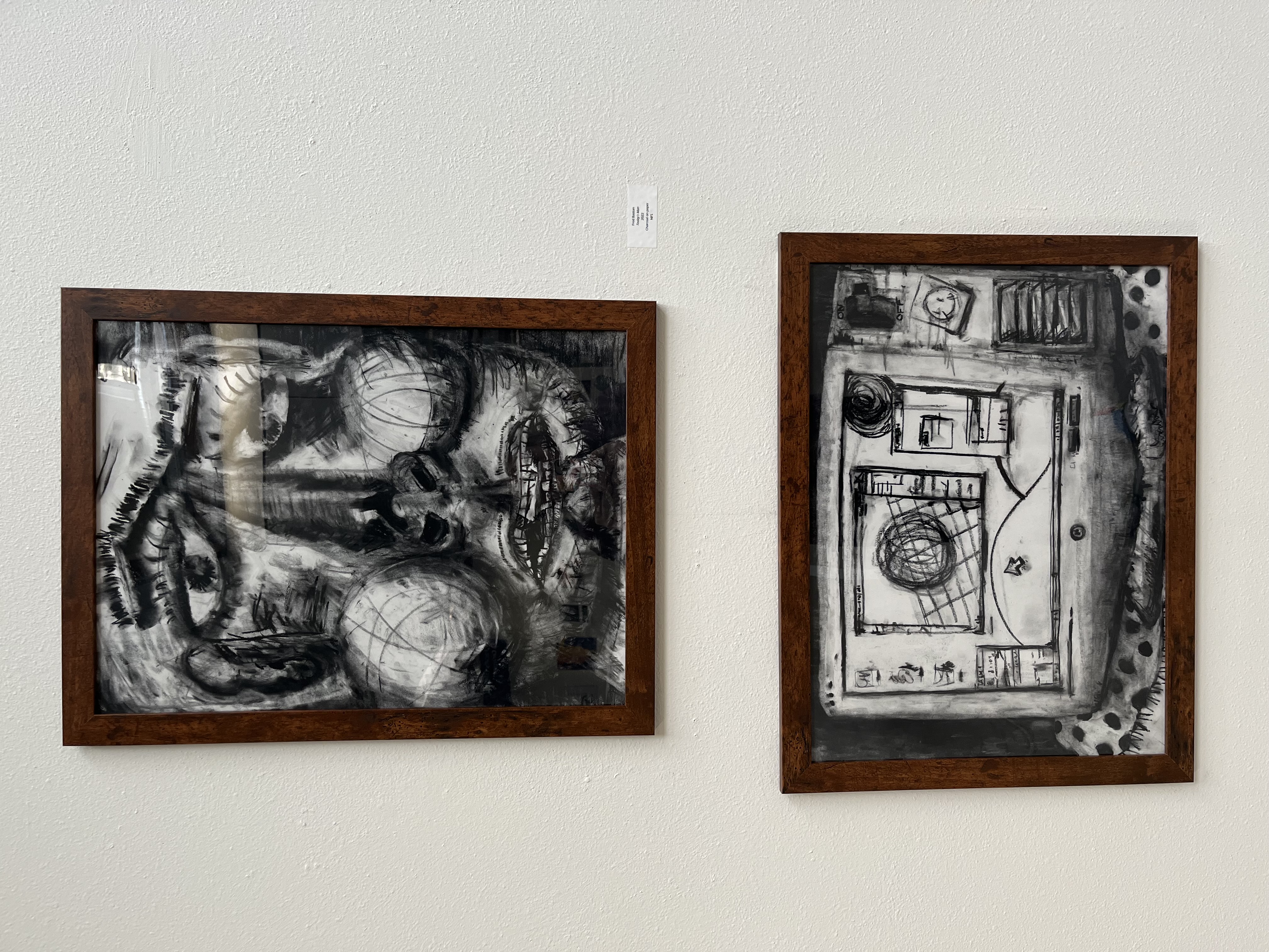 Framed pictures from the series today's man