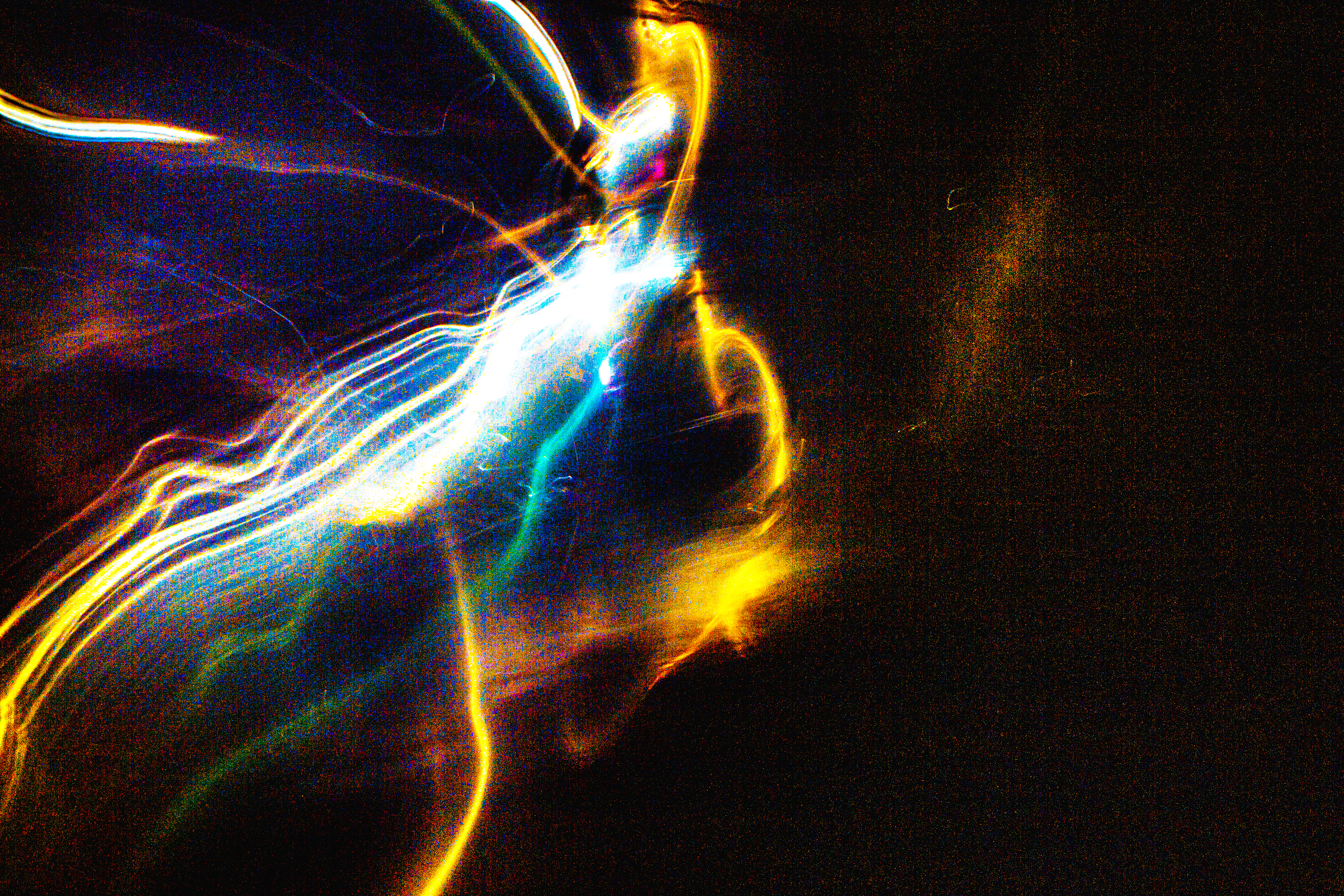 A picture of a ghost from the series haunted