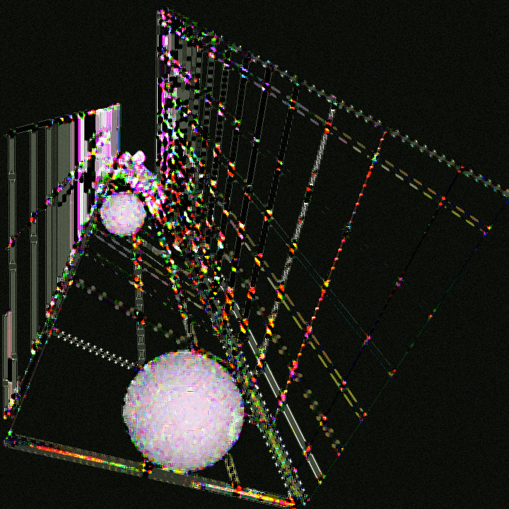 A picture of the inside of a computer from the series painting areas